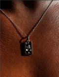 The World Tarot Card Necklace - Celestial Completion Pendant